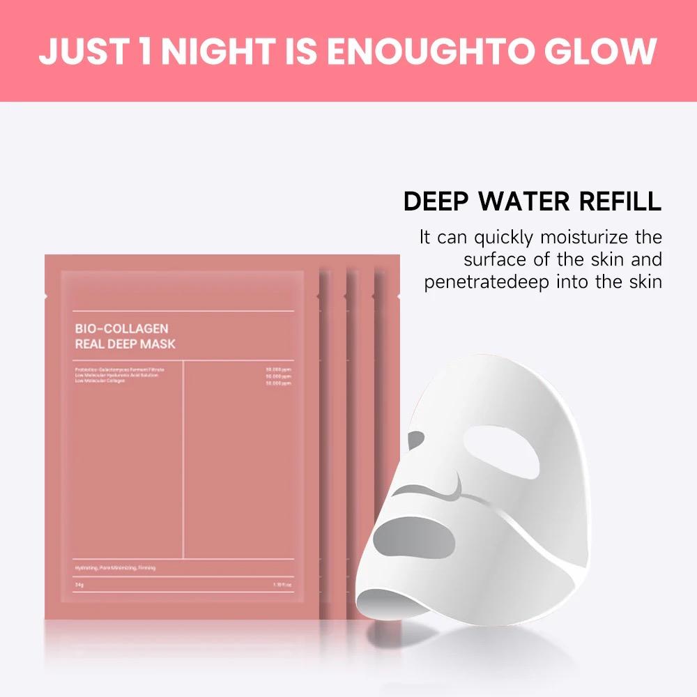 Bio-Collagen Real Deep Overnight Face Mask